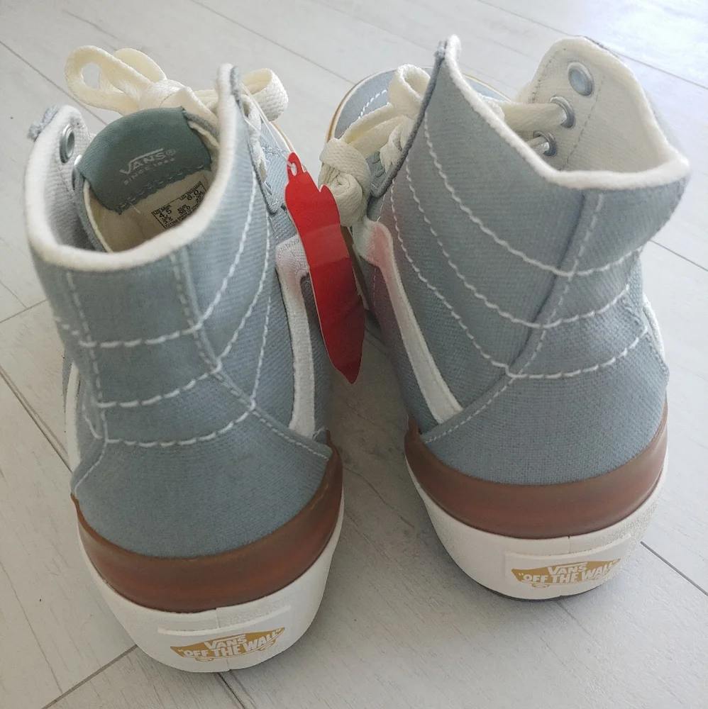 VANS NEW Old Skool Stacked Platform High Tops - Picture 12 of 16